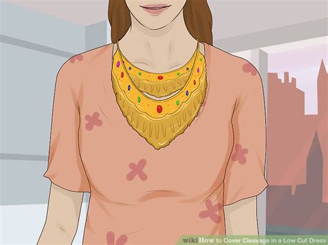 cleavage shirt|how to cover cleavage in a low cut dress .